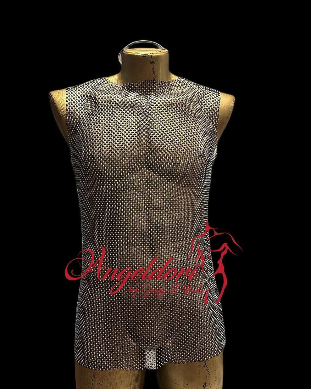 Playera Red Naga Larga Cristales