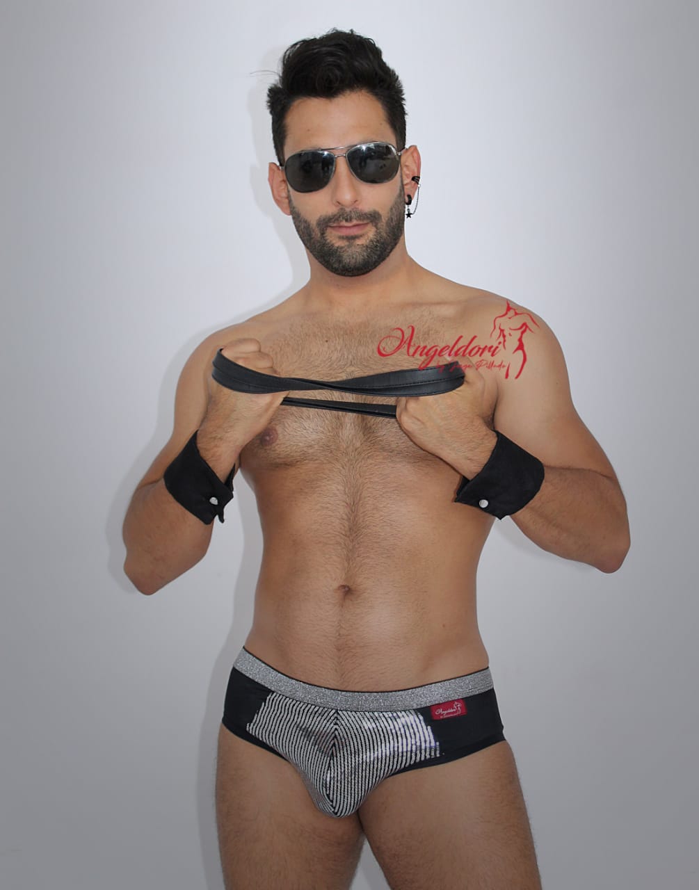 Brief Negro con Lentejuela
