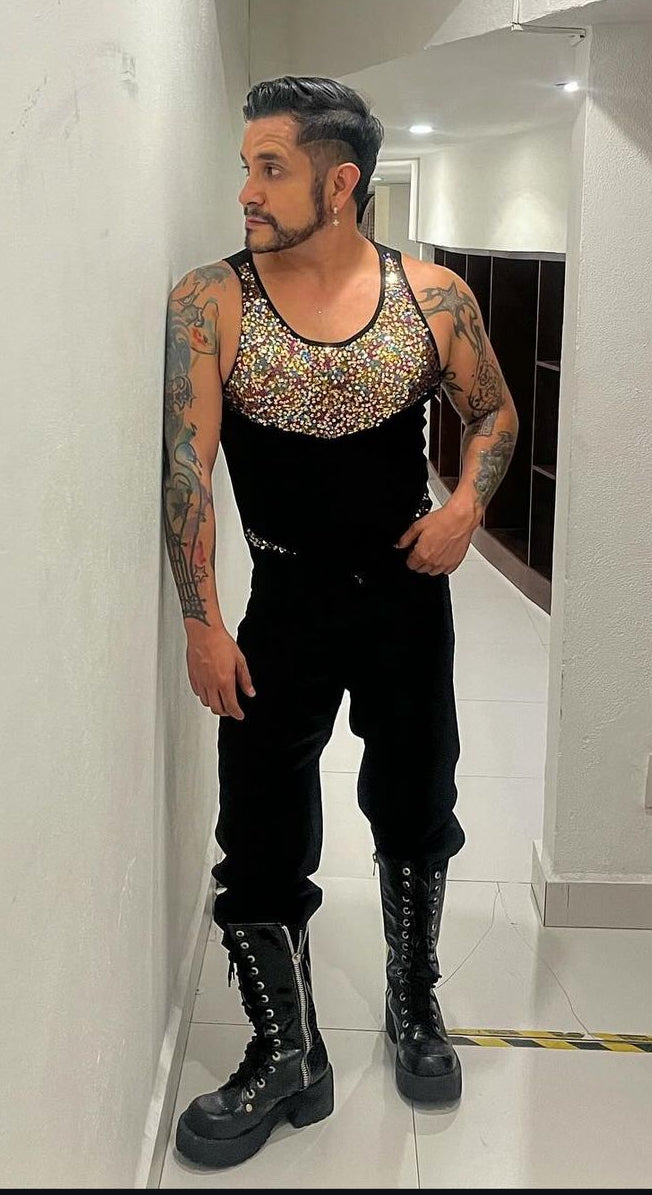 Body con Aplicación en Lentejuela