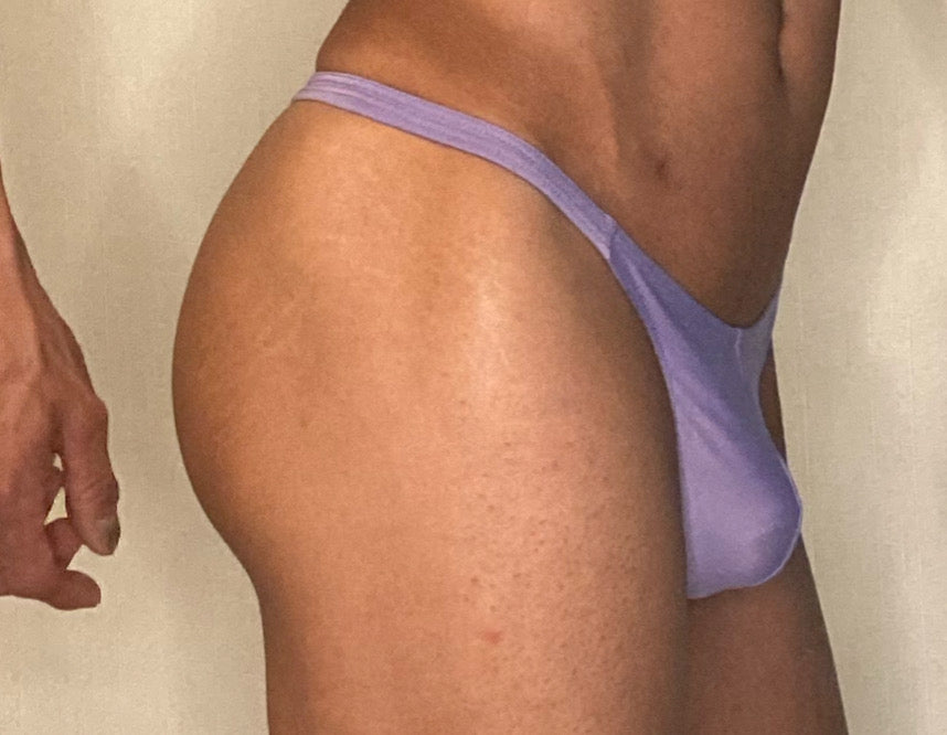 Tanga Lila Piel de Durazno