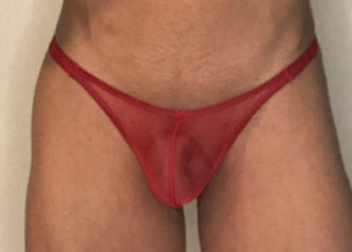 Tanga Mesh Roja