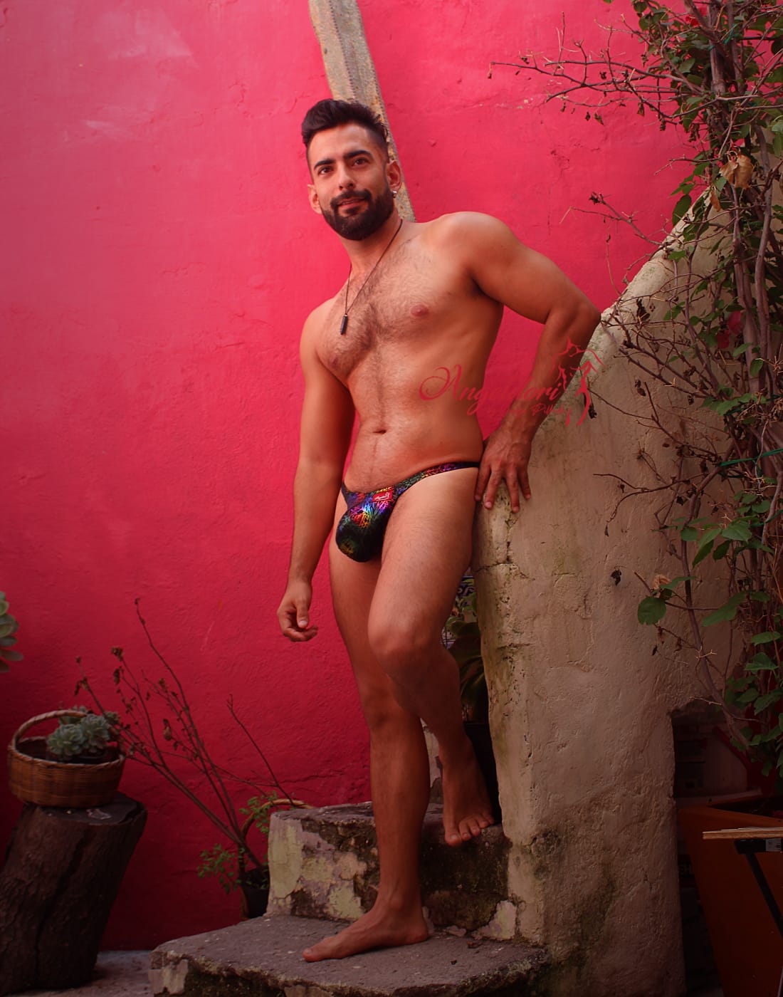 Tanga Bulge Splash multicolor