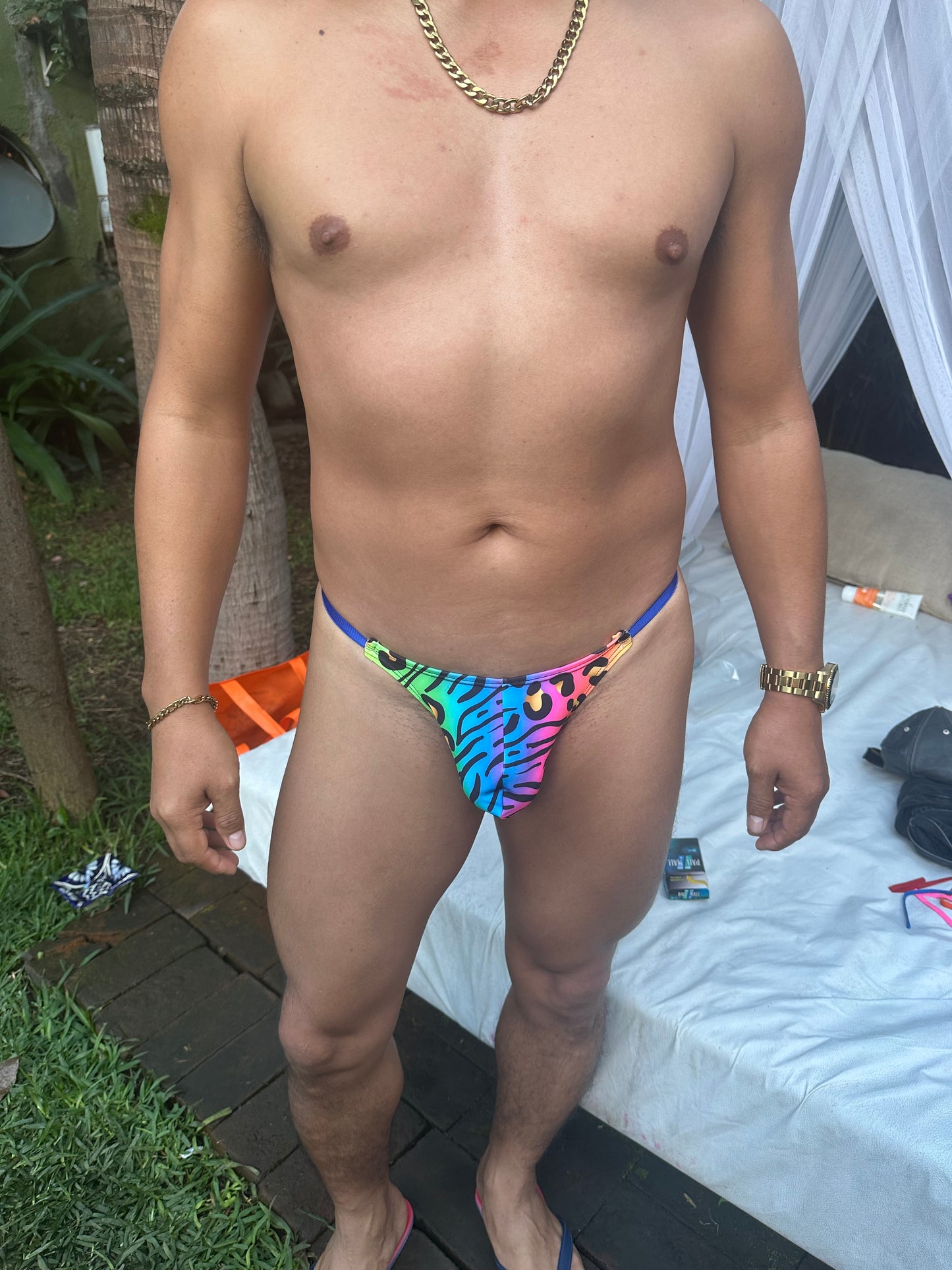 Tanga de Hilo Animal Print