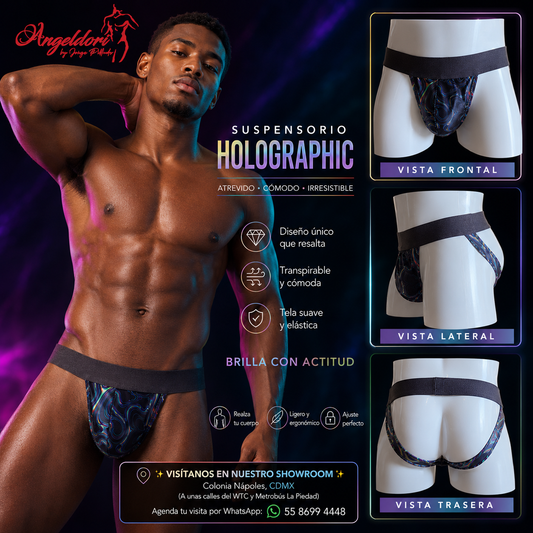 Suspensorio holograma