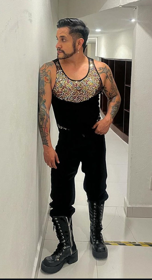 Body con Aplicación en Lentejuela