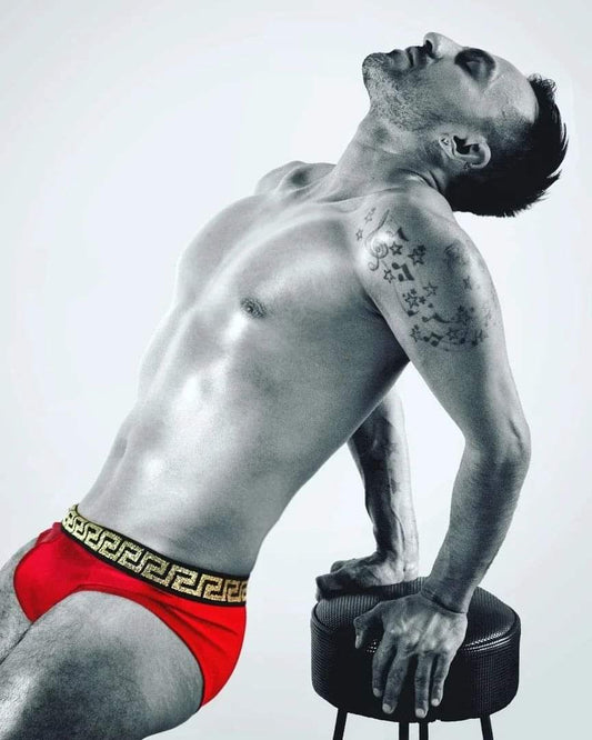 Brief Grecas Rojo